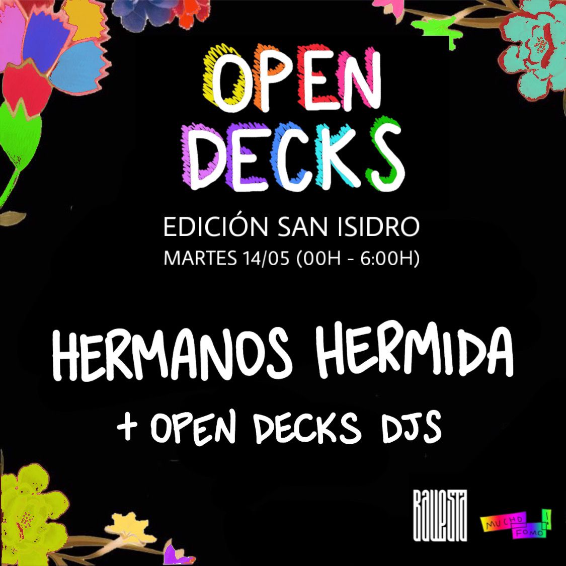 techno tecno fomo djs madrid listas electronica club open decks