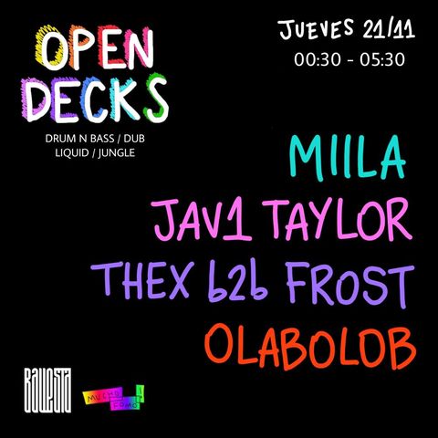 techno tecno fomo djs madrid listas electronica club open decks